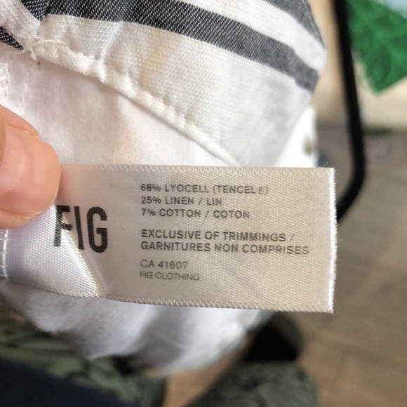 Fig linen blend lightweight pants - Picture 11 of 13
